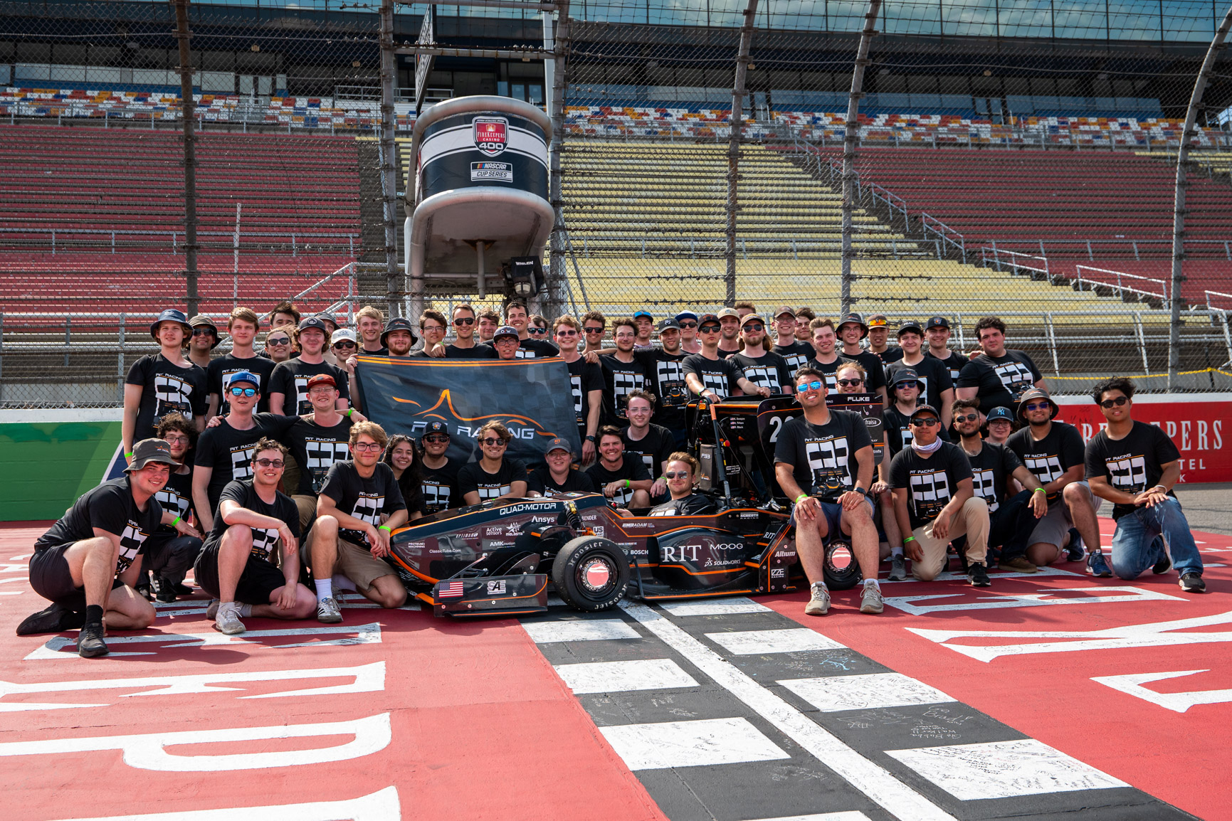RIT Racing team group photo
